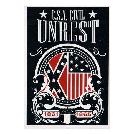 Bicycle C.S.A Civil Unrest Deck (Limited Edition / Confederate)