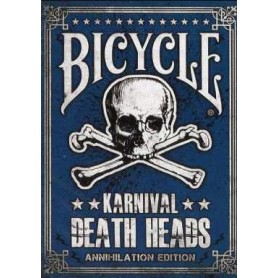 Bicycle Karnival Death Heads - Rare Blue Edition