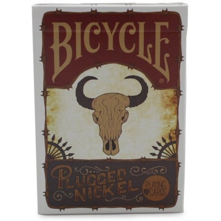 Bicycle Plugged Nickel Playing Cards (Rusted Tin Deck)