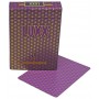 Luxx Elliptica Purple Playing Cards