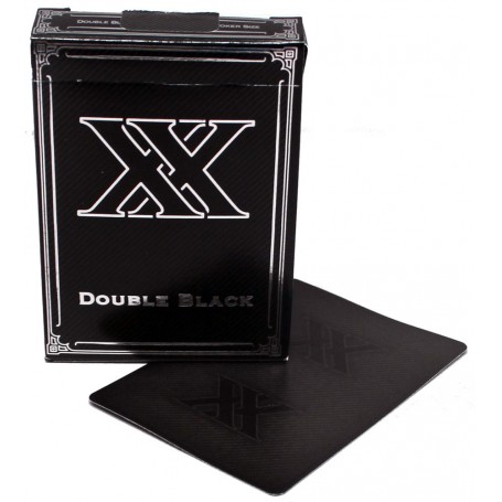 USPCC Double Black XX playing cards