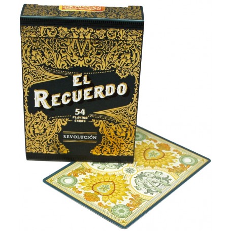 NPCC El Recuerdo (Black) playing cards