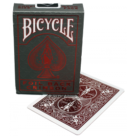Bicycle Foil Back v2 (Crimson)
