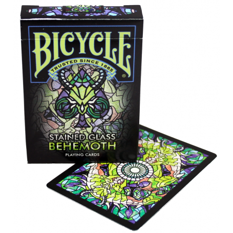 Stained Glass Series Playing Cards Bicycle-Behemoth 