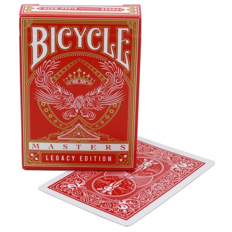 Bicycle Red Legacy Masters playing cards
