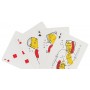 Shantell Martin (white) playing cards
